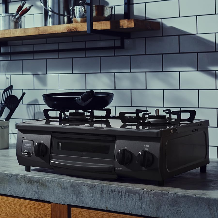 Amazon.co.jp: リンナイ グリル付ガステーブル『The Basic Gastable