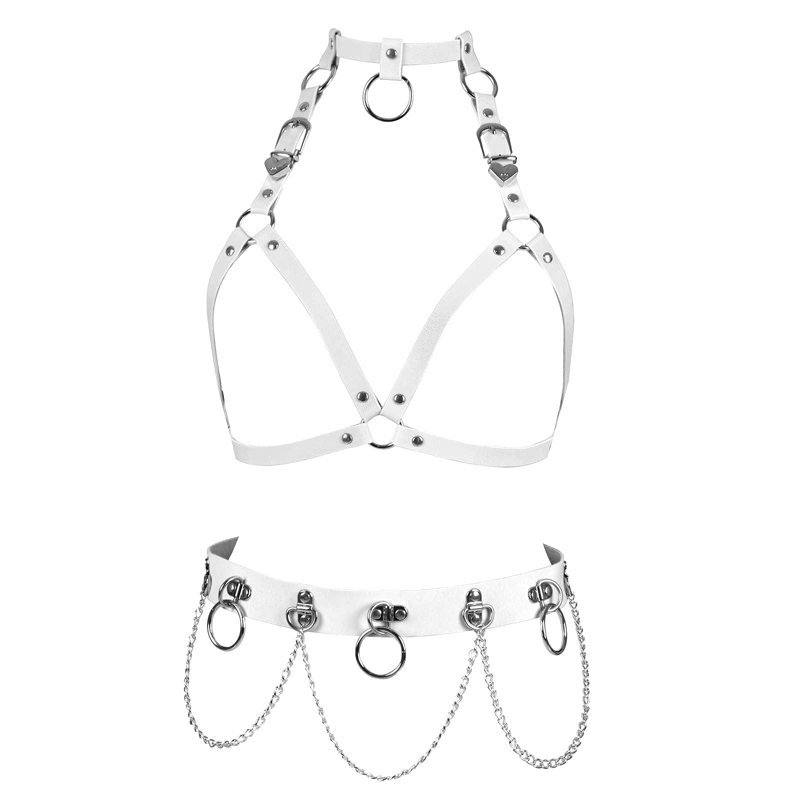 Set di Catene per Il Corpo in Pelle Catene per la Vita da Spiaggia Accessori per Il Corpo alla Moda Gioielli per Donne e Ragazze