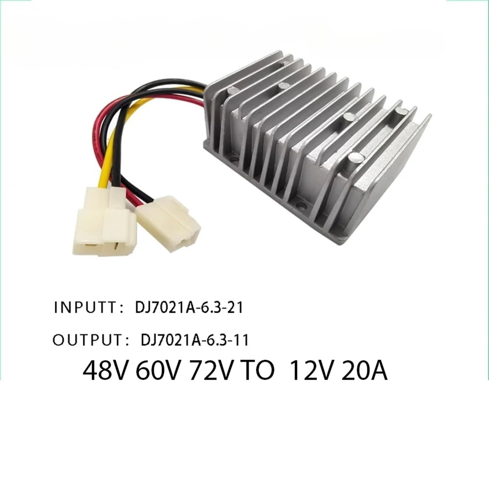 40V-90V to 12V 5A 10A 20A60V72V80V to 12V DC DC Step Down Converter Stabilizer Reducer Module Power Supply Unit Scooter(40-90V to 13.8V 10A)