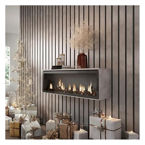 Skraut Home | Caminetto elettrico LED | Effetto Fiamma Realistico