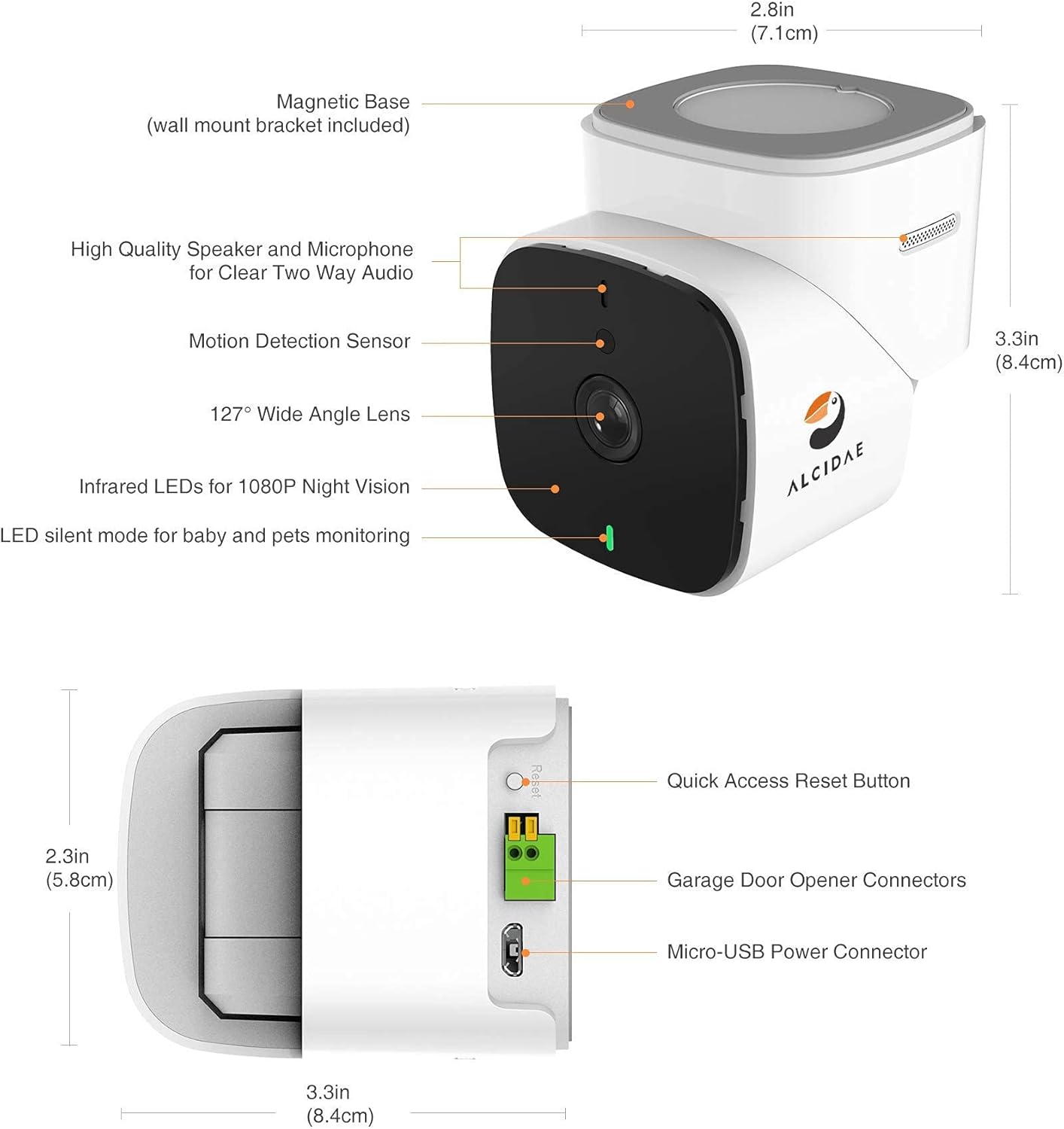 Amаzіng 🔥 Alcidae Garager 2, Smart WiFi Garage Control,Integrated Security Camera,View and open/close your garage from anywhere,Share Access with Family,Smart Alerts & 2-Way Audio,1080P Clear Image,Night Vision Onе-Dау Sаlе: Uр tо 70% оƒƒ Alcidae Garager 2, Smart WiFi Garage Control,Integrated Security Camera,View and open/close your garage from anywhere,Share Access with Family,Smart Alerts & 2-Way Audio,1080P Clear Image,Night Vision