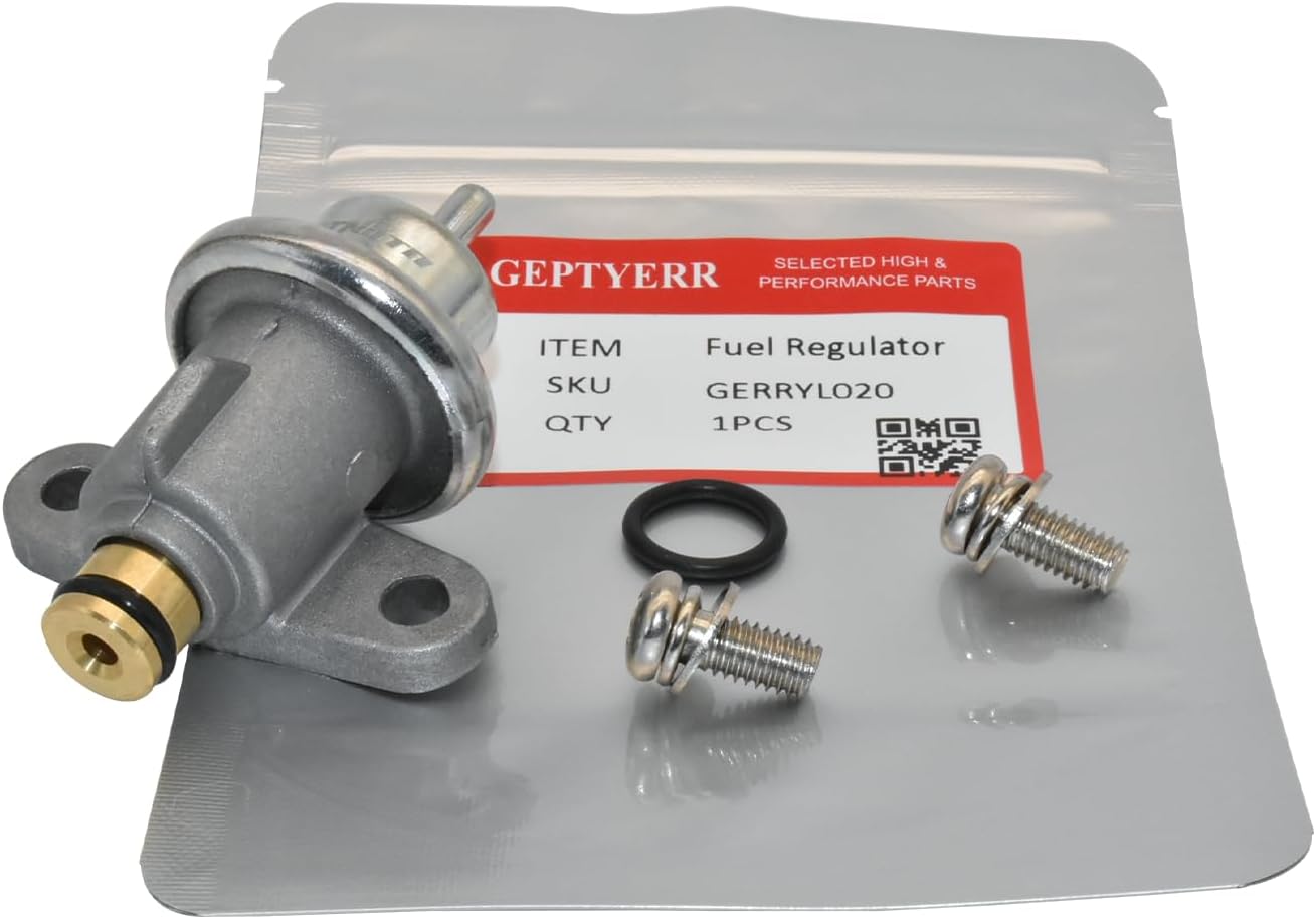 NEW GEPTYERR Fuel Pressure Regulator 15100-24F31 FITS SUZUKI 1999-2000 HAYABUSA GSX1300R And Fuel Pressure Regulator Compatible with Yamaha Outboard 150 175 200 225 250 300 HP 68F-13906-00