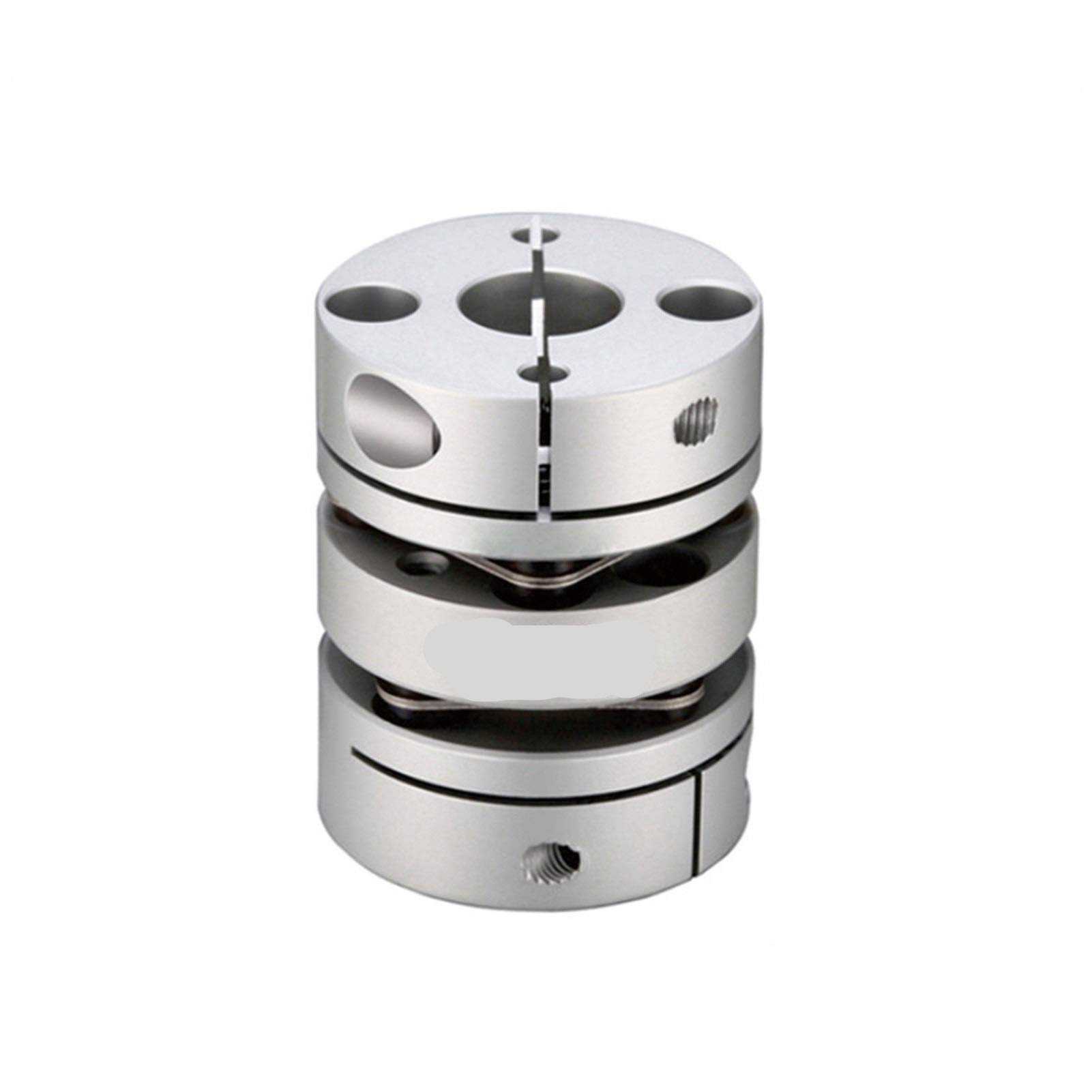 SUOFEILAIMU-PHONE CASE Metal Coupler Flexible Shaft Coupler Aluminum Double Diaphragms for 3D Print for Servo Motor (Inner Diameter : 6X12)