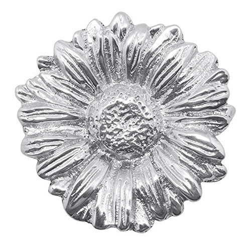 Poids de nappe marguerite Mariposa en aluminium sculpté à la main