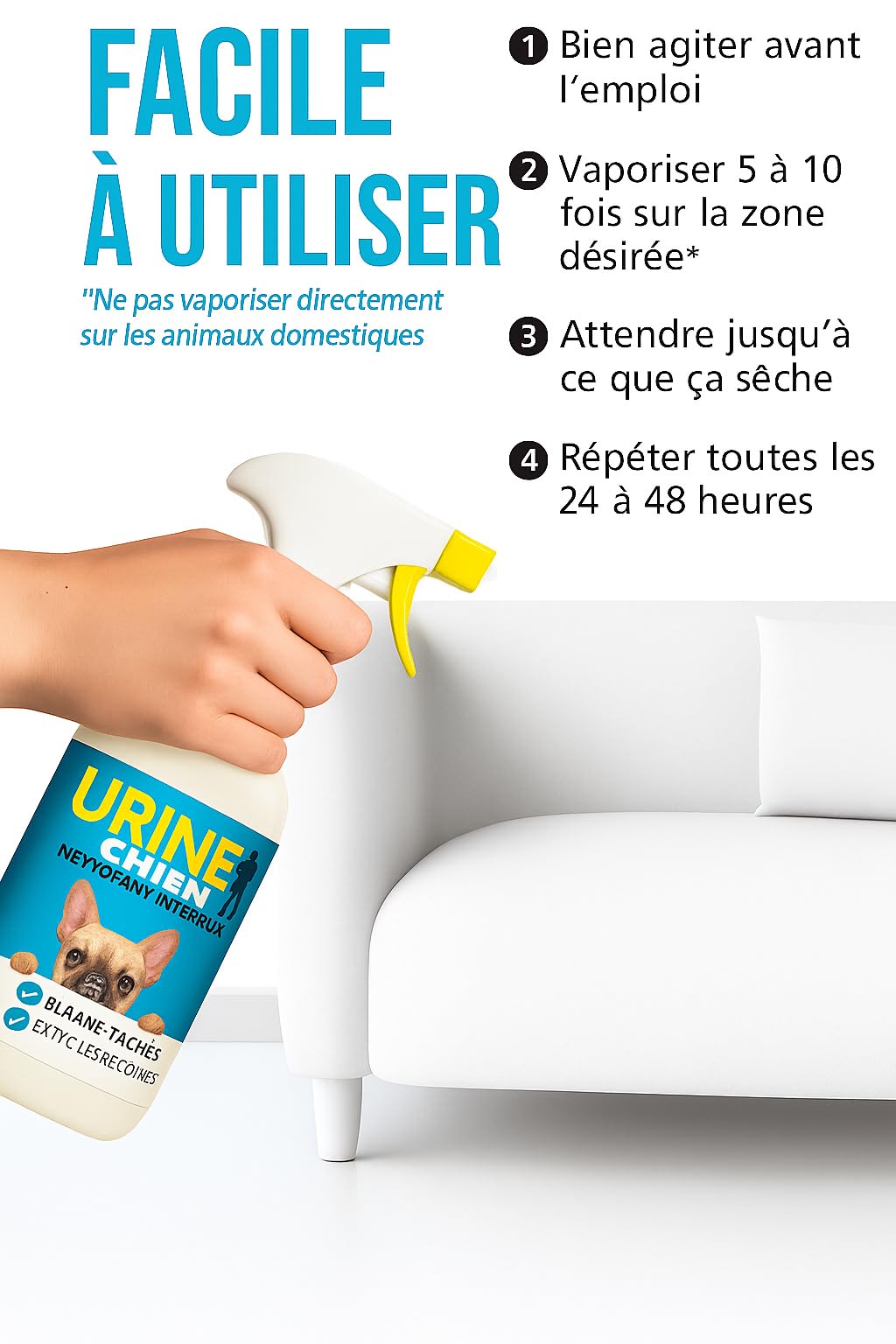 Urine Stop Intérieur Chien 500 Ml