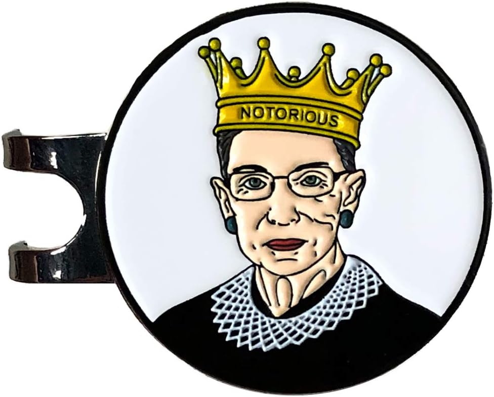 Ruth Bader Ginsburg Golf Hat Clip with Magnetic Ball curacao Ubuy
