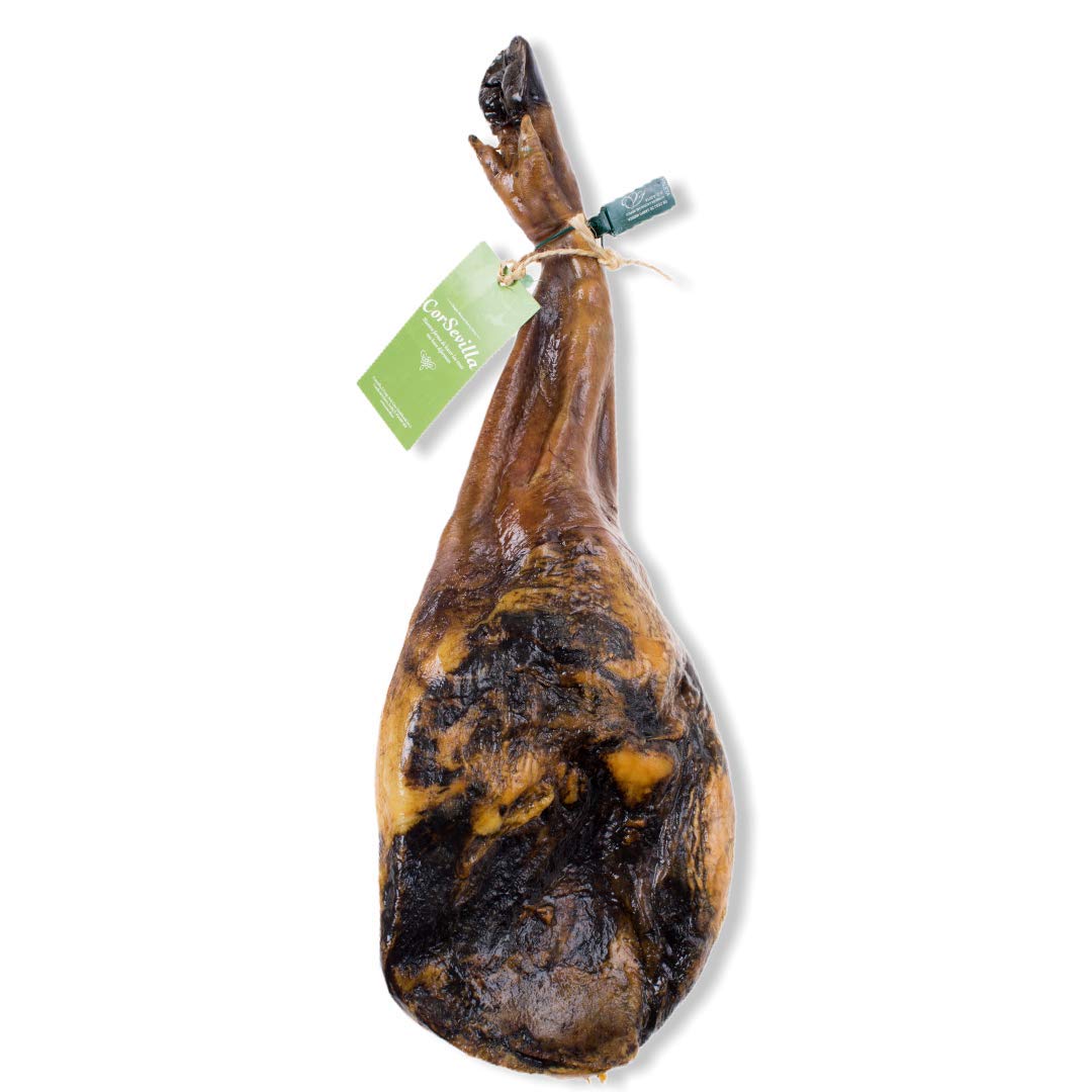 Corsevilla - Spalla di Cebo de Campo - Prosciutto Crudo - Iberico - Spalla Iberica - Jamon Iberico - Qualità Gourmet - Senza Glutine - Senza Lattosio - (Circa 5 chilogrammi)
