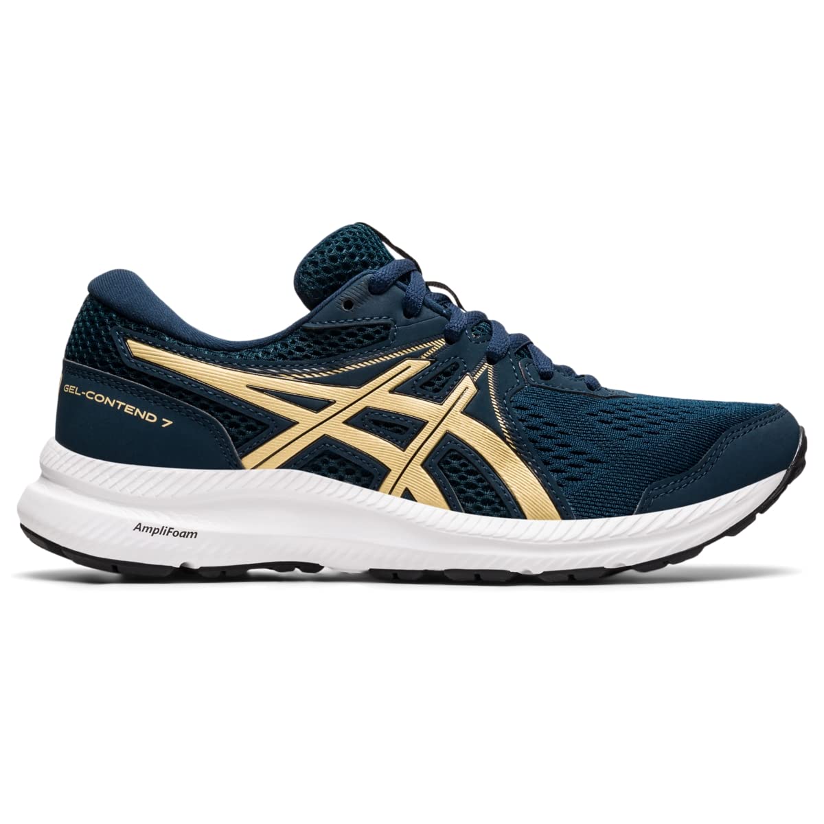 アシックス asics GEL CONTEND 7 ASICS Gel-Contend(R) 7 French Blue/Champagne 6.5 D - Wi | B2B