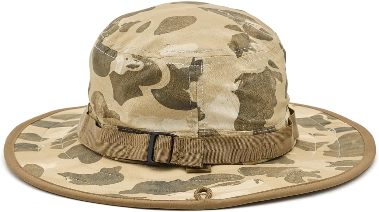 The North Face Class V Brimmer - Lightweight Summer Bucket Hat for Men & Women, UPF 40+ Protection, Chin Strap, Cedar Heritage Print, Large/X-Large