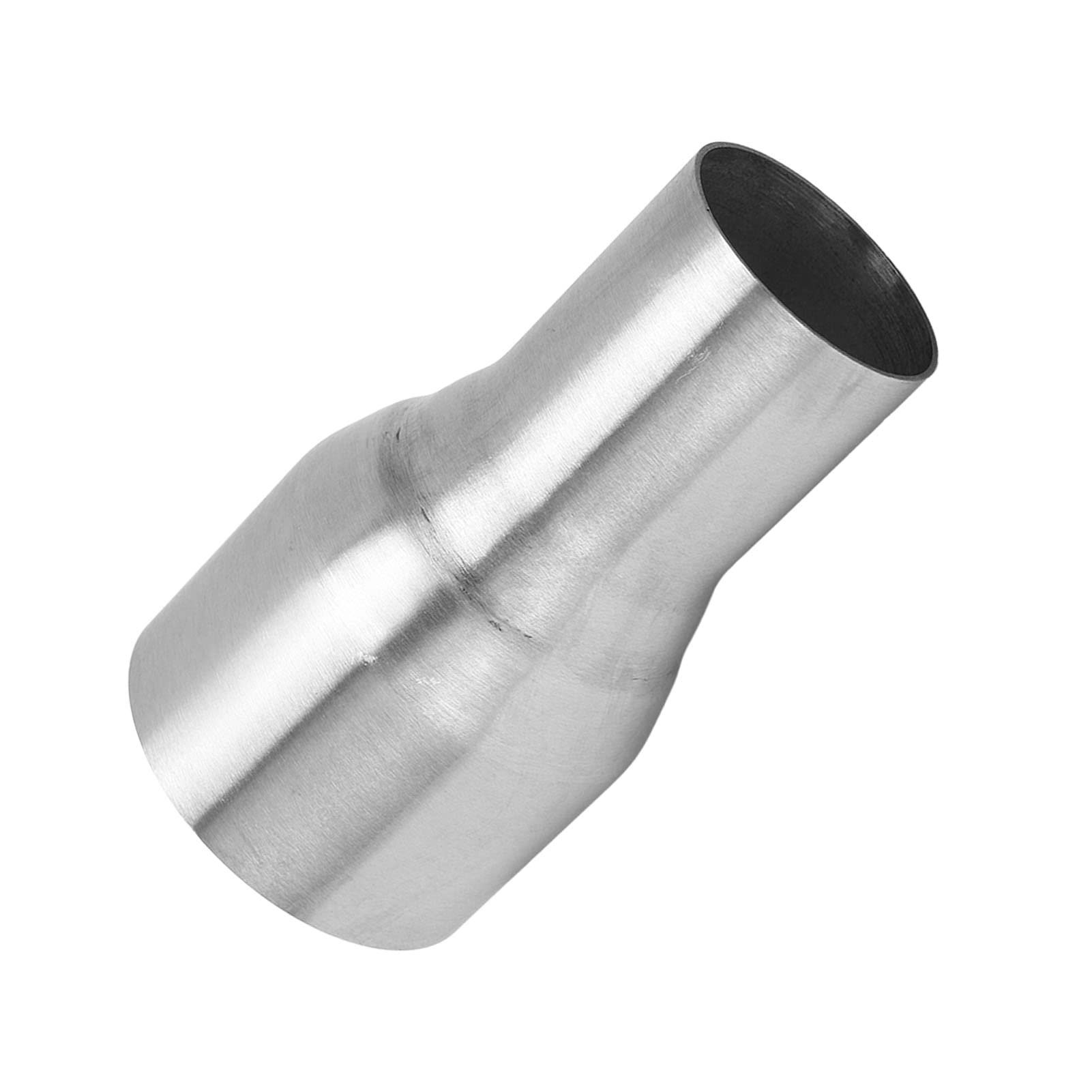 Conector Reductor de Escape de 51 Mm a 76 Mm Tubo de Reducción de Espejo Pulido Estándar Cónico de Acero Inoxidable Adaptador Reductor de Escape Tubo Reductor de Escape Tubo de