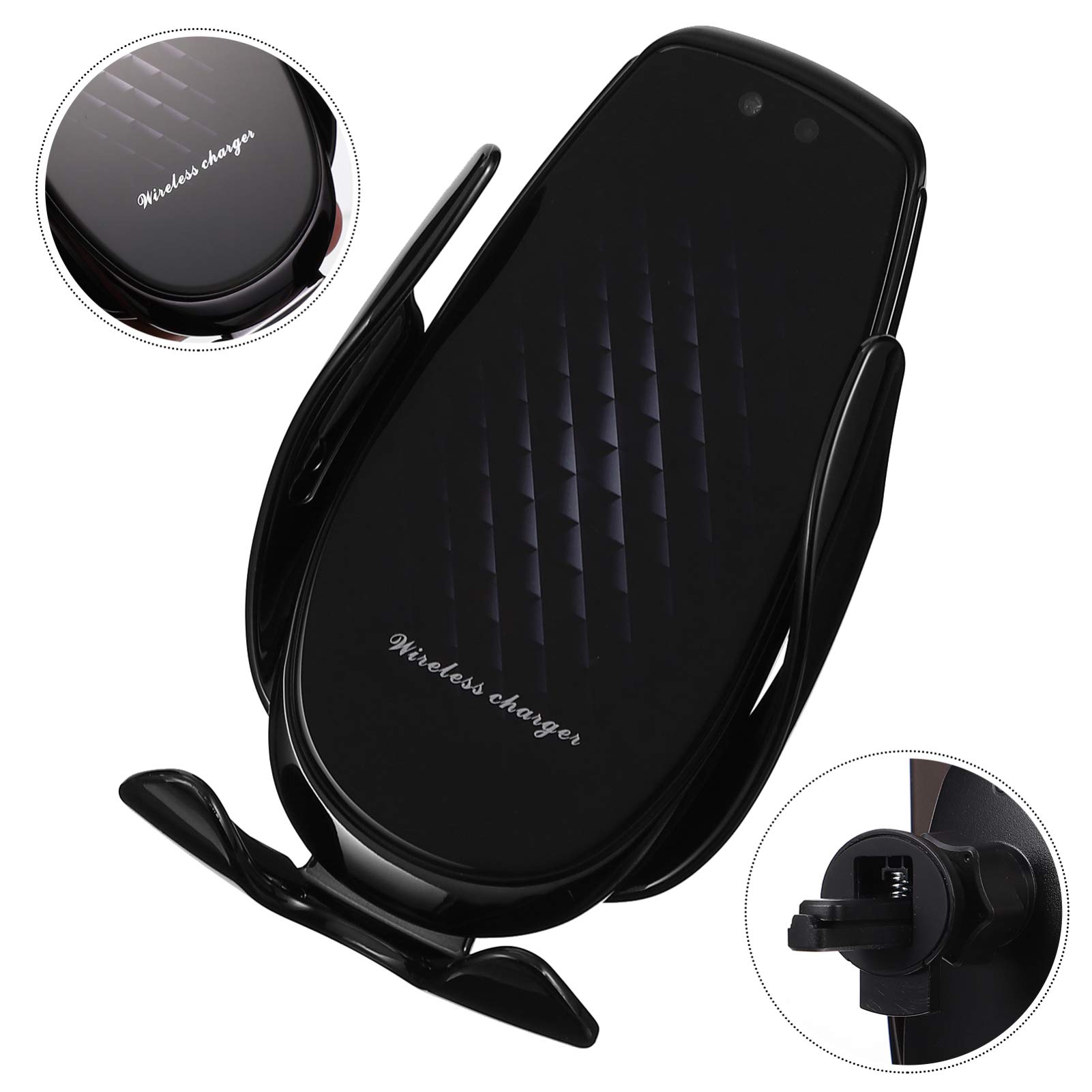 VICASKY 1 Juego Soporte para Teléfono Móvil Soporte para Teléfono De Coche Soporte para Celular para Auto Estanteria Trastero Aleación De Aluminio Bandeja De Almacenamiento Inducción