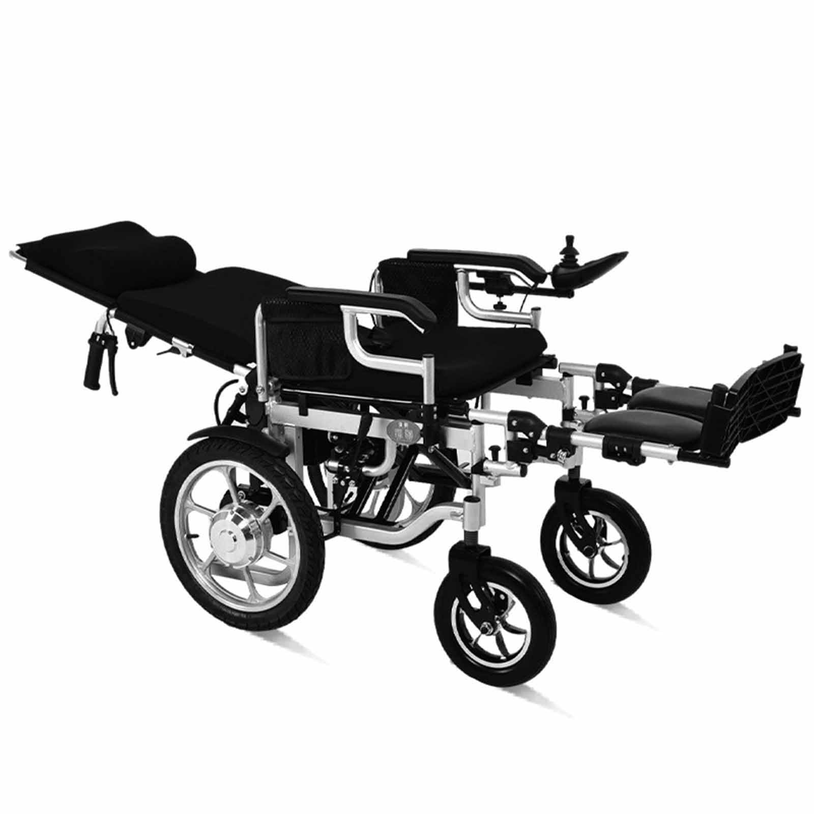 Scooter Elettrico Pieghevole per Sedia a rotelle per Anziani, Sedia a rotelle elettrica per Anziani, Lega di Alluminio, Scooter Elettrico Leggero per Sedia a rotelle (40A)