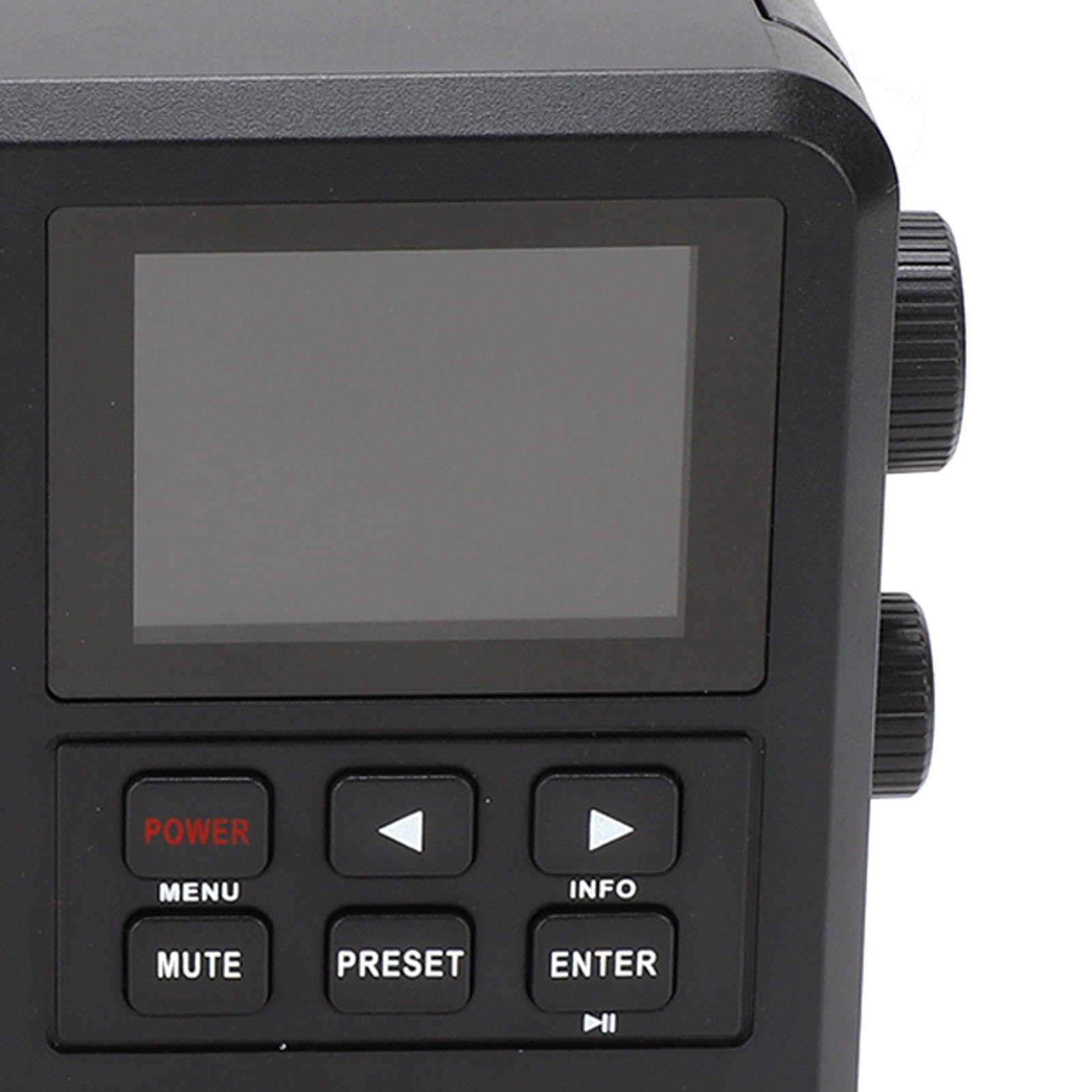 Radio FM Dab Portátil para Personas Mayores con Perilla Grande: Radio por Internet Fácil de Usar con Altavoz de 8 W, Bluetooth 5.0, Pantalla LCD, Despertador, Temporizador de (Enchufe