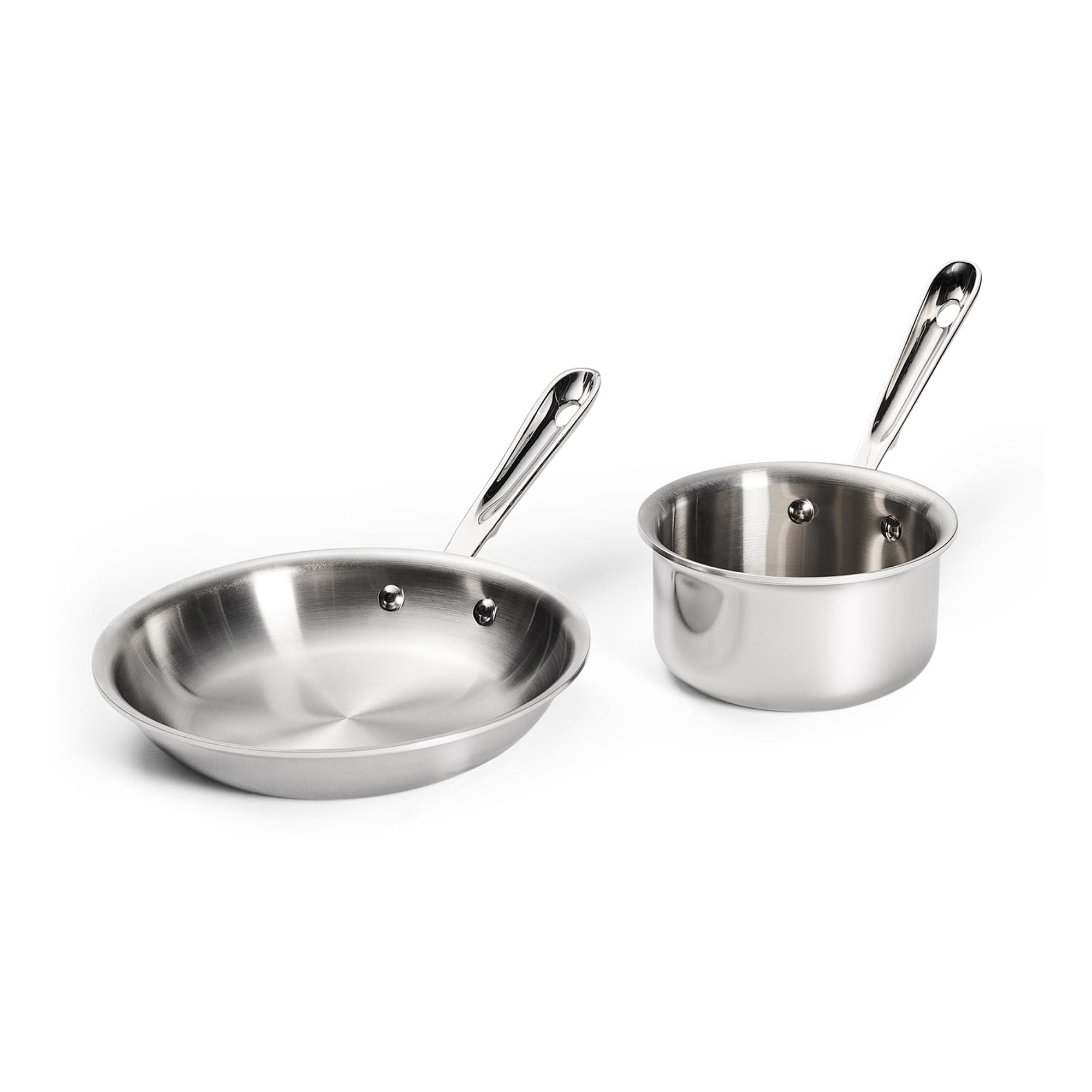 All-Clad D3® Stainless Steel 2-Piece Cooking Set, Made in the USA