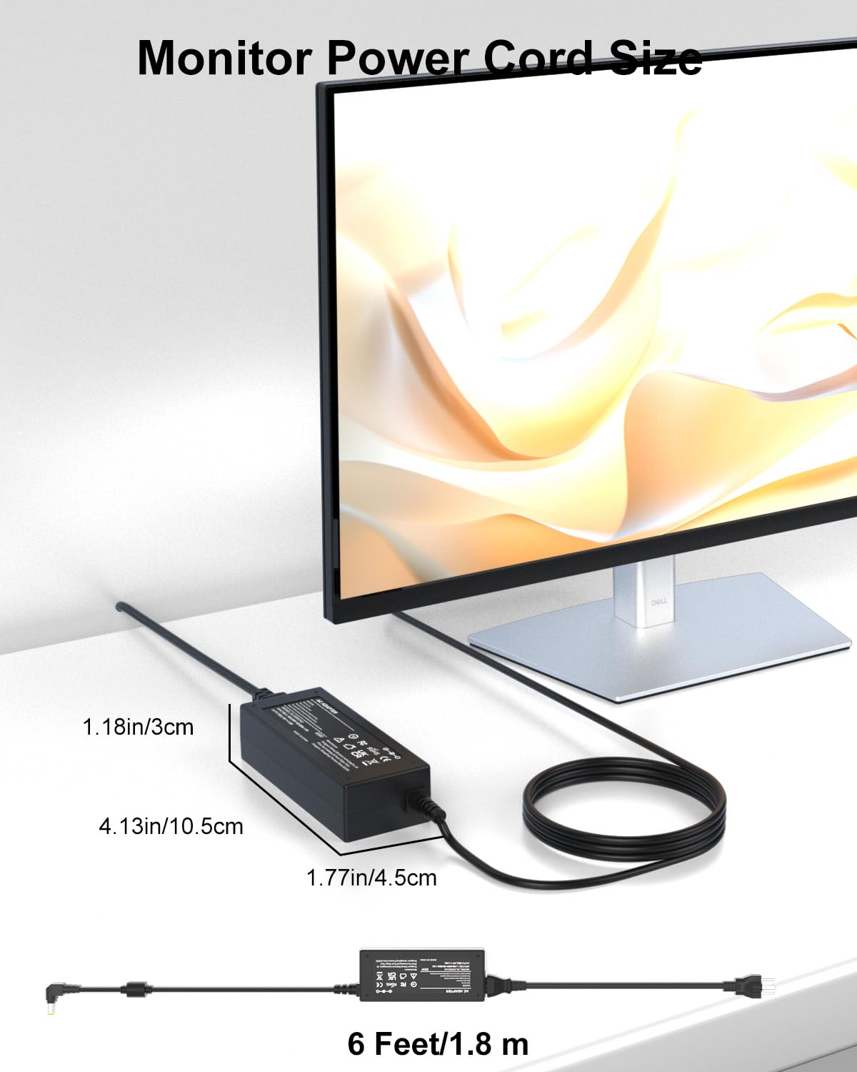 Amazon.co.jp: Zosam 19V モニター電源コード Asus モニター電源コード
