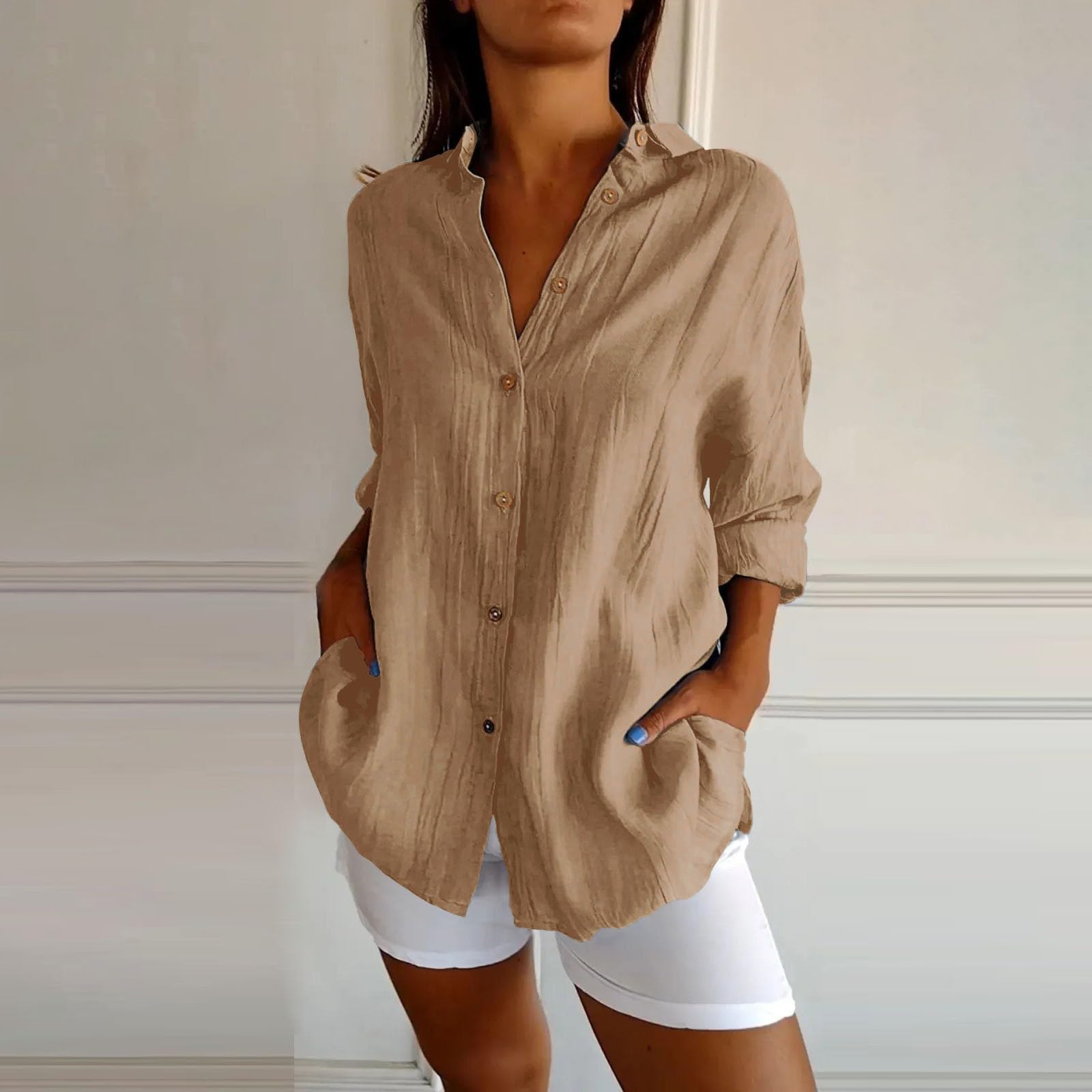 Chemise à manches longues UPF 50+ pour femme, pour l'extérieur, la pêche, la randonnée, la pêche, la randonnée