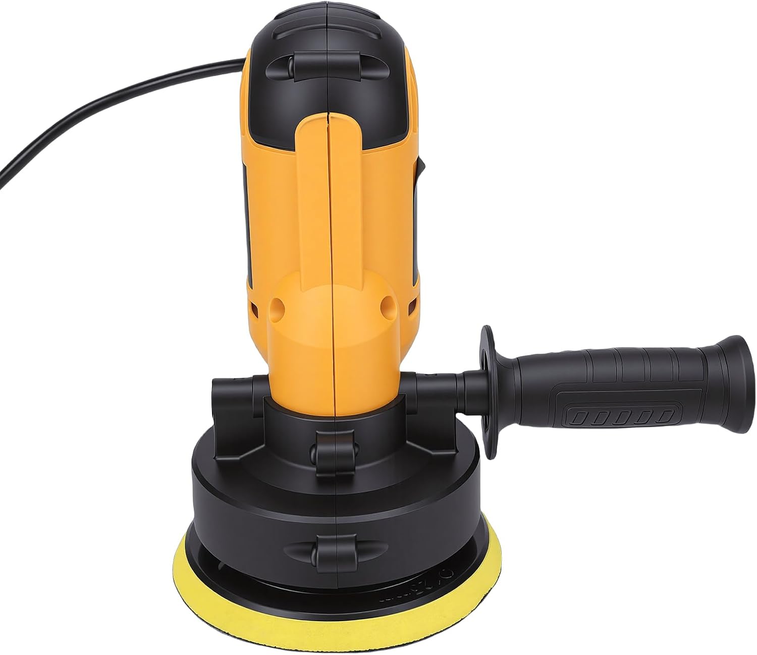 Car Buffer Polisher 5 Inch Car Waxing Kit Polishing Pads Variable Speed Handheld Polishing Machine Automotive Furniture Metal Floor Waxing Detailing