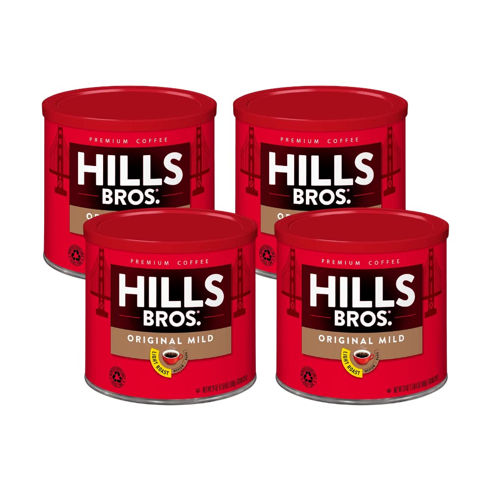 Hills Bros. COFFEE 5本セット！！ Amazon.com : Hills Bros Original Mild Blend Ground Coffee, Light