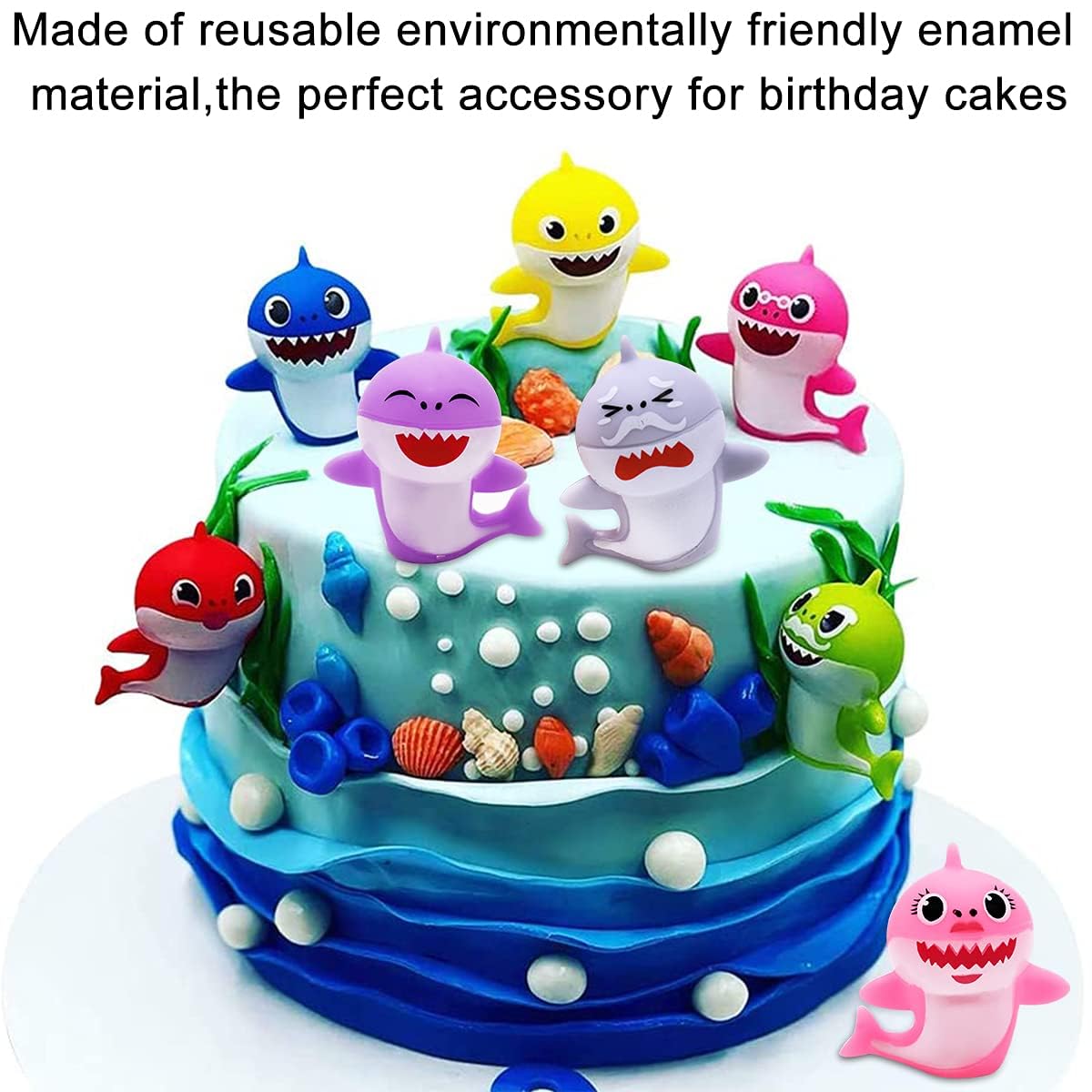 MODEQQ 8-teiliges Figuren Set Für Torten Deko - Süße Mini Figuren Für Kindergeburtstage