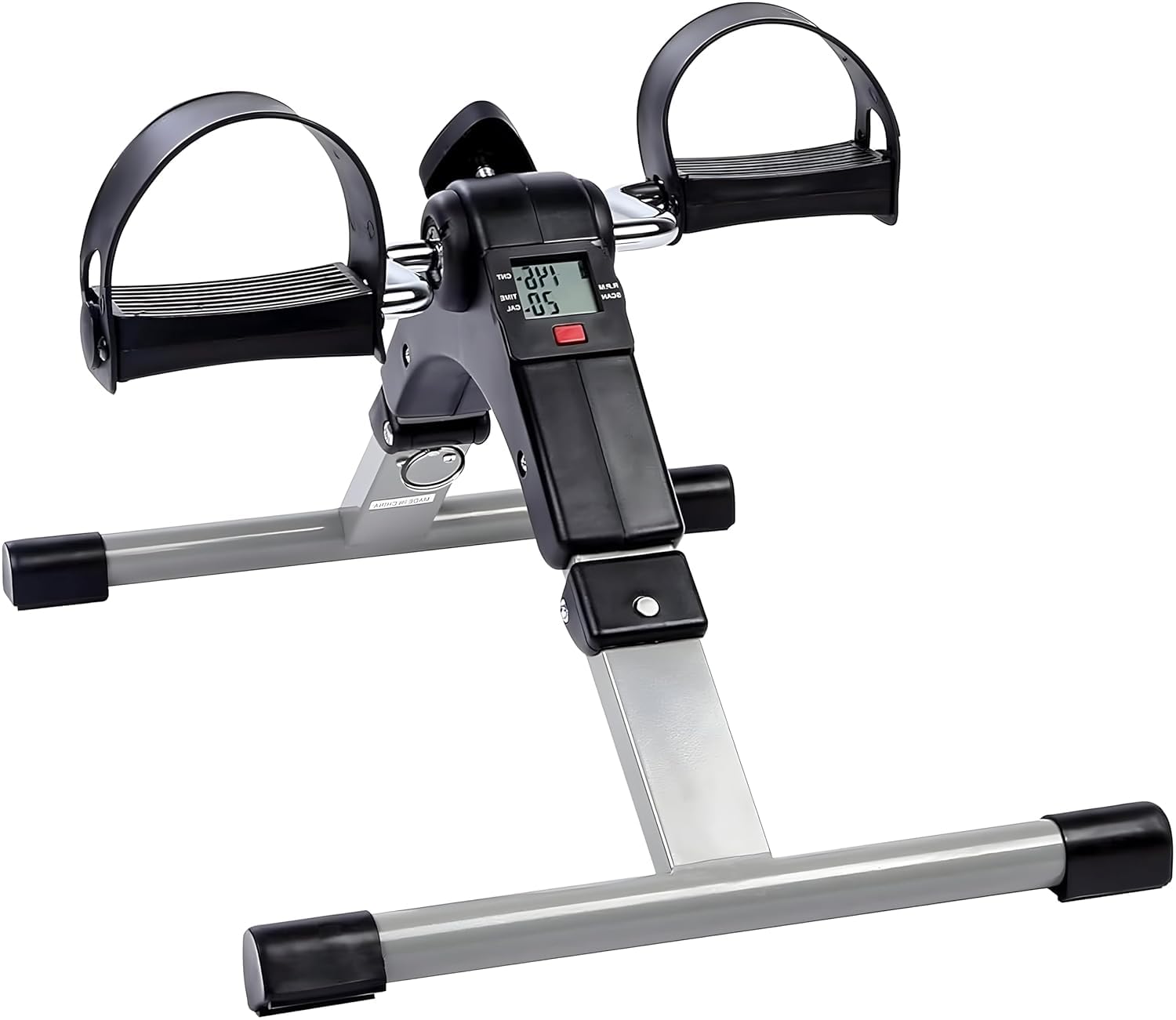 Mini Exercise Cycle ? Compact Under Desk Exercise Bike, Portable Pedal Exerciser for Home Fitness, Low Impact Cardio Trainer, Small Foldable Mini Bike for Desk Workouts and Rehabilitation-image-4