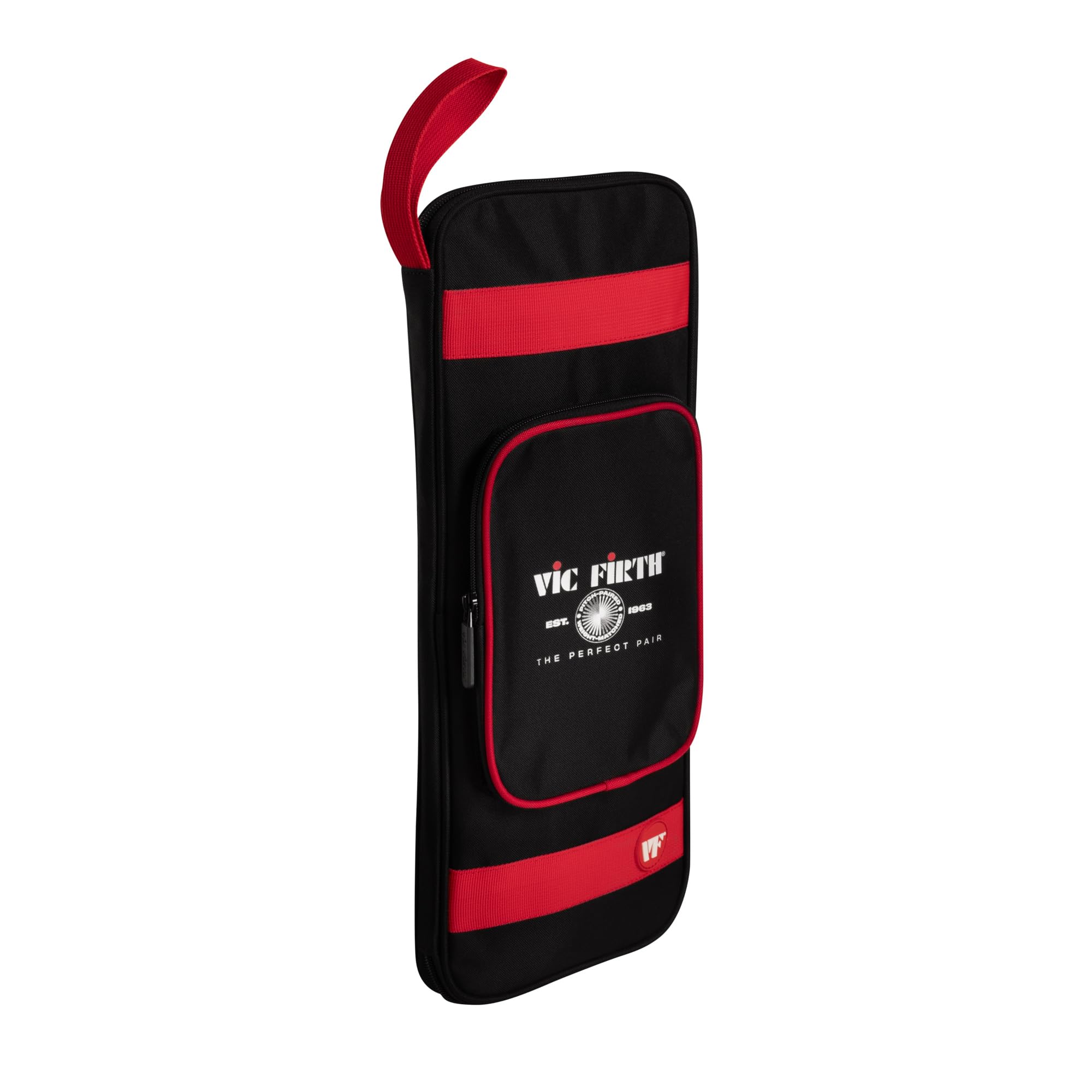VIC FIRTH - VXSB0042 - Estuche para Baquetas Colección Protegida - Rojo, Negro
