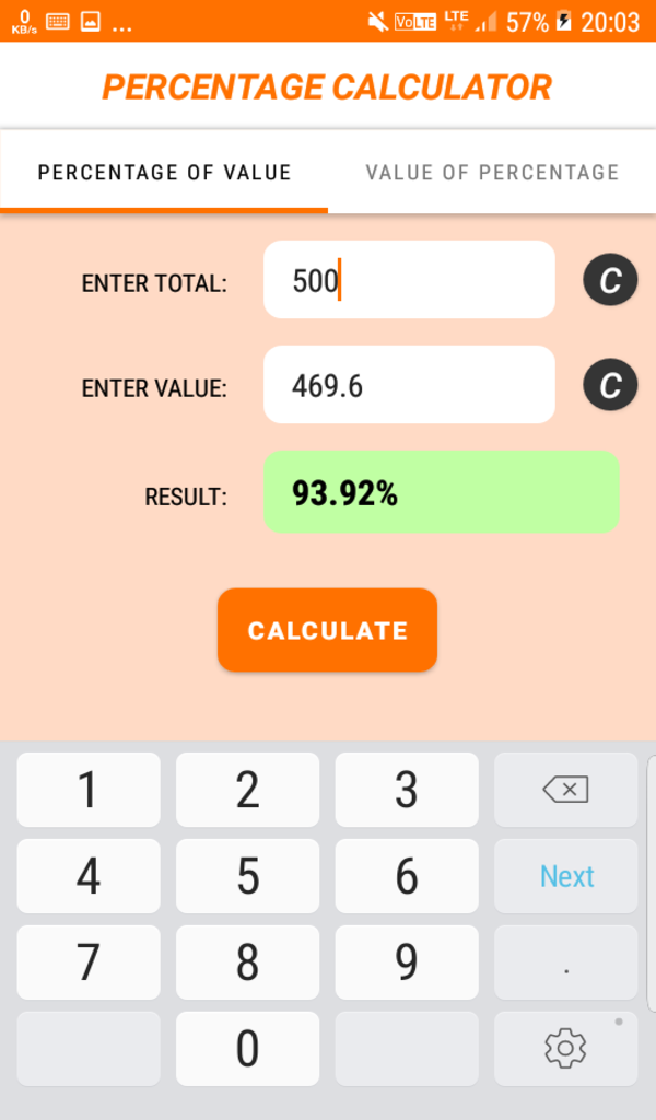 Percentage Calculator - App on Amazon Appstore