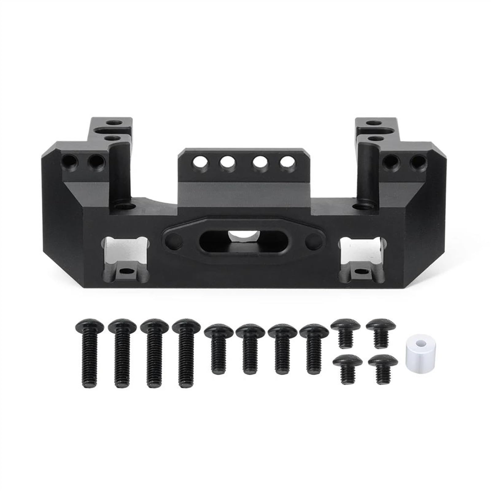 RC Car Accessories for Traxxas for Sledge 1/8 Metal Servo Mount RC Car Upgrade Accessories Replace Modify Parts(Black)