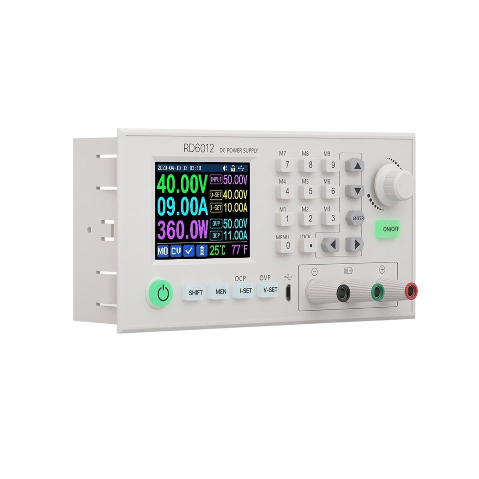 SWEWDSQG RD6012 RD6012W DC DC Voltage Step down Power Supply Adjustable buck converter 60V 12A & 800W(RD6012 S800)