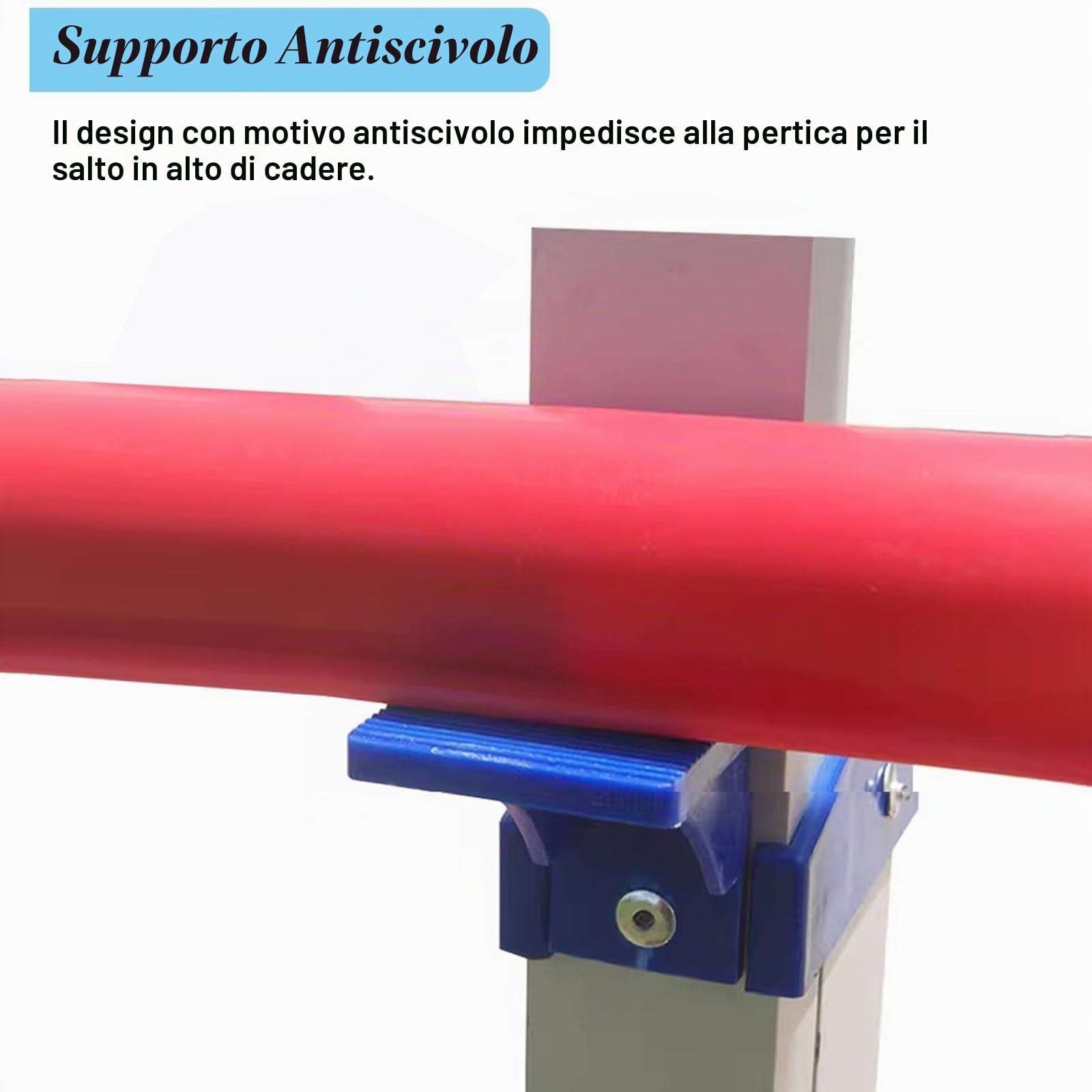 Standard per il salto in alto con montanti regolabili per atletica leggera su pista e campo e gare sportive scolastiche
