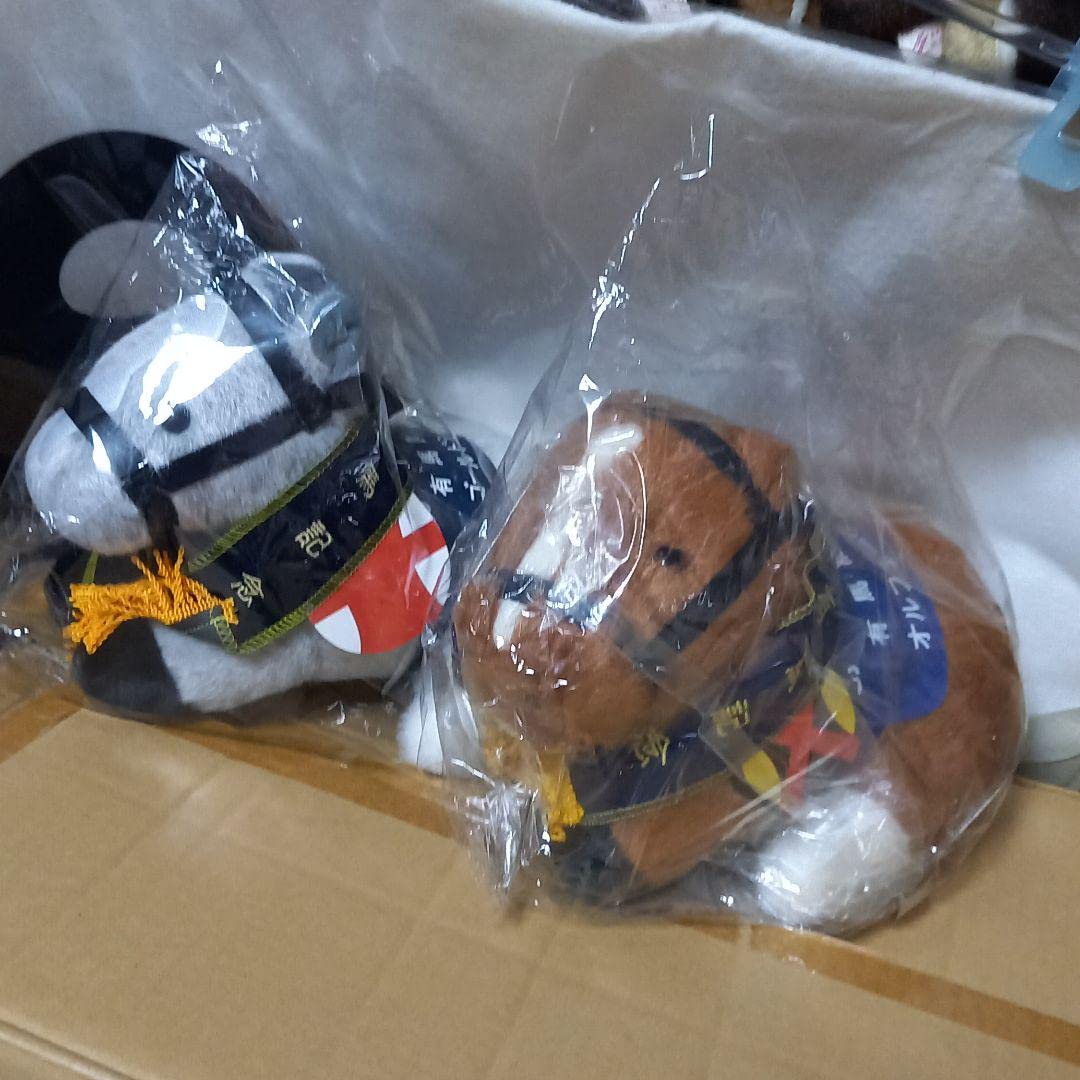 Amazon | 競馬 ぬいぐるみ オルフェーヴル ゴールドシップ セット