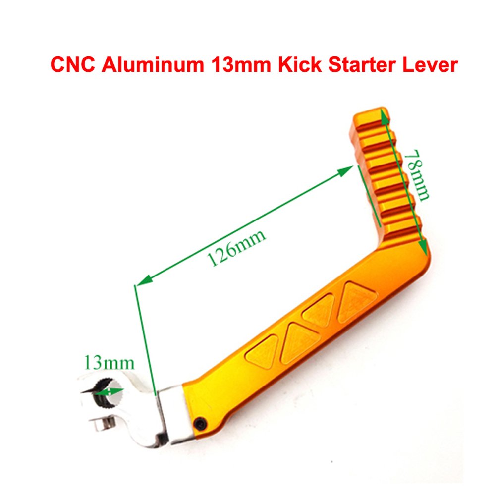 Amazon.com: TC-Motor Gold Kick Starter Kickstarter Lever For
