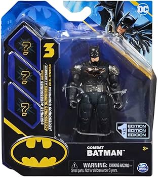 未開封 MATTEL DC バットマン BATMAN アクションフィギュア Amazon.co.jp: Spin Master バットマン DC 2022 コンバット 4インチ