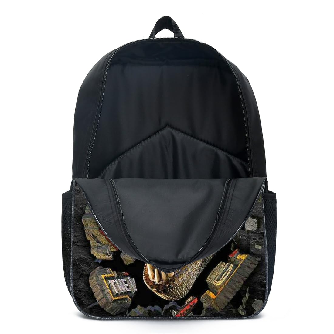 Sac à dos d'école pour enfants Ronaldo No.7 - Imprimé dessin animé - Grande capacité - Football - Voyage pour garçons et filles