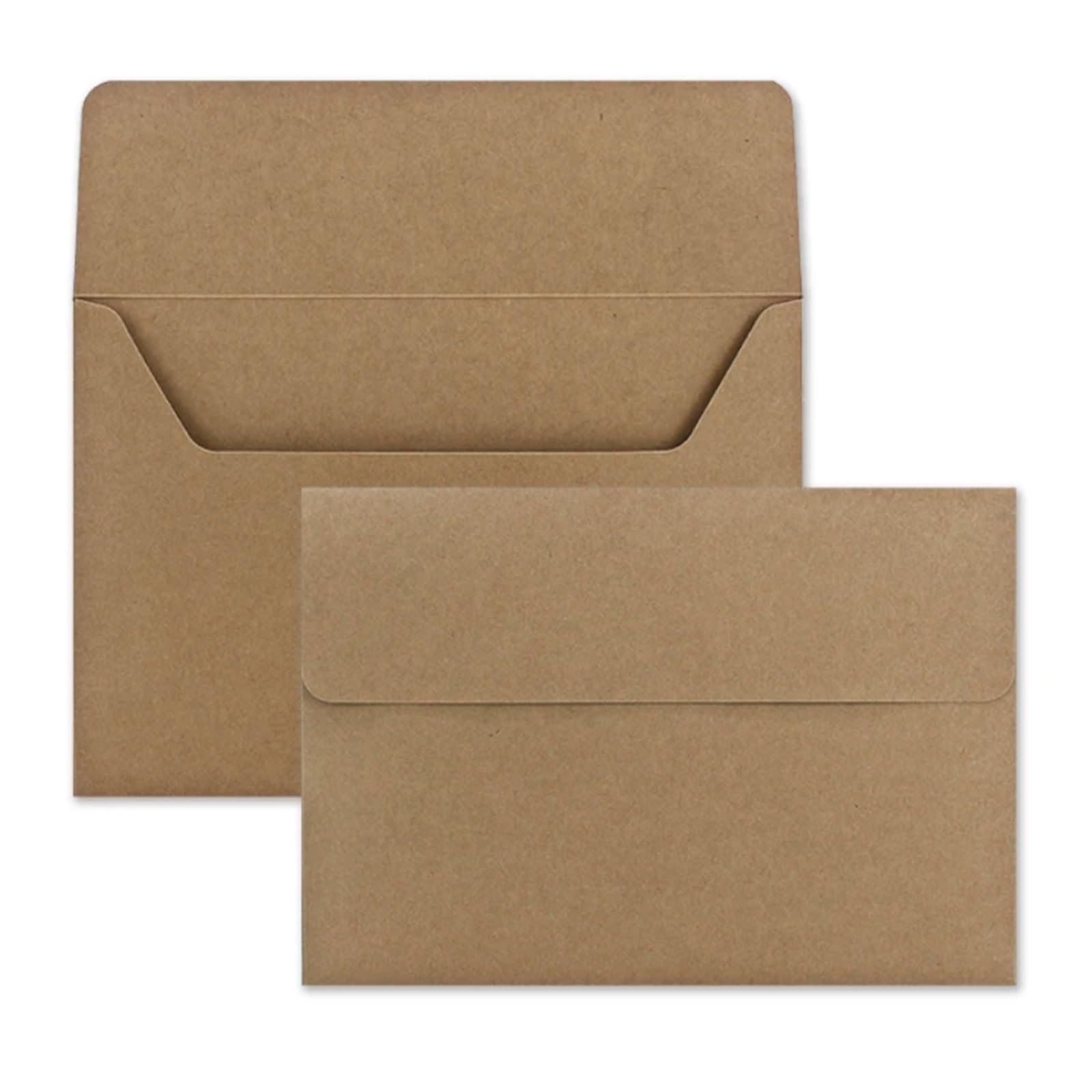 Busta Kraft Busta di Carta Busta Spessa Buste Classiche Inviti Biglietto d'invito Aziendale Lettera Carta Speciale Busta Cancelleria for Matrimoni(Red)