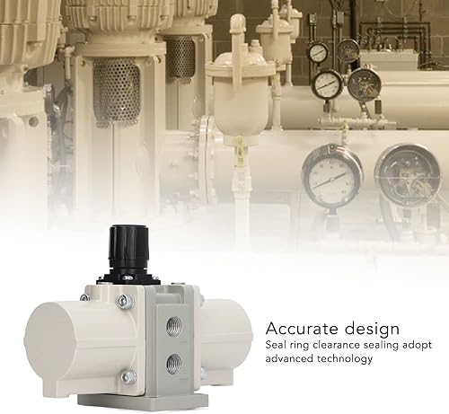 Miniatura 4 de Bomba de refuerzo de gas, presión estable Tipo SMC Bomba de refuerzo de compresor de aire resistente ajustable para uso industrial