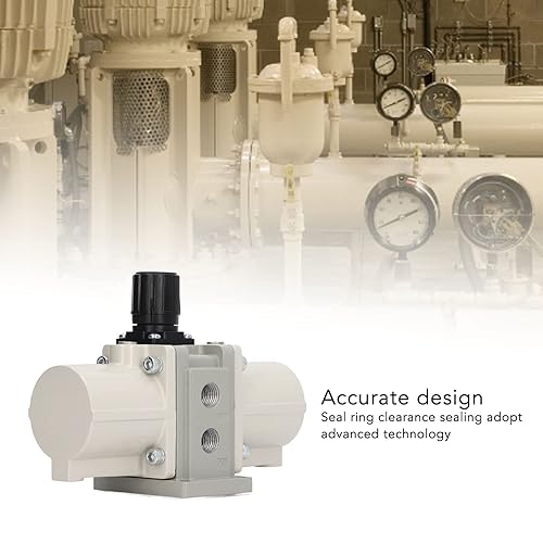 Miniatura 4 de Bomba de refuerzo de gas, presión estable Tipo SMC Bomba de refuerzo de compresor de aire resistente ajustable para uso industrial