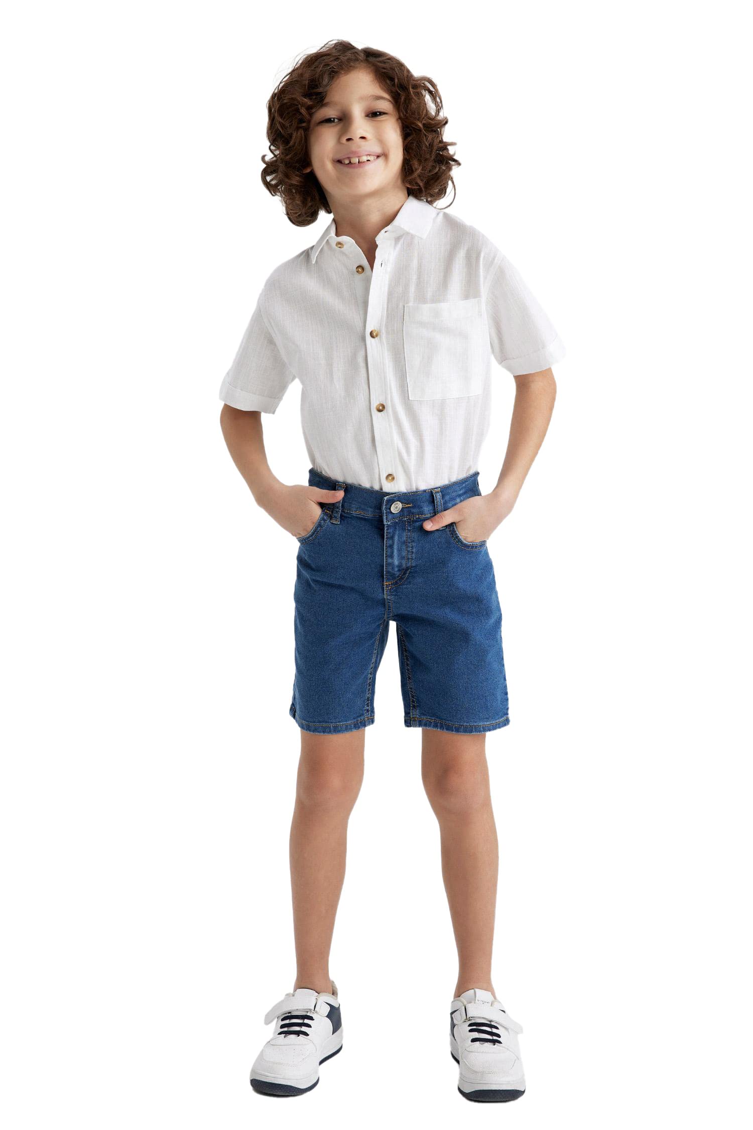 Erkek Çocuk Erkek Çocuk Jean Şort