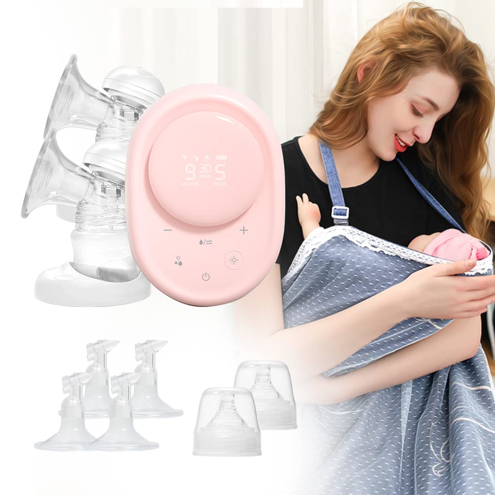 Buy Horigen Double Electric Pump with Nursing Cover, 3 Size Flanges