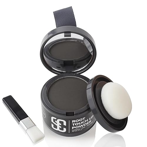 SOVONCARE Polvo instantáneo de línea de cabello, sombra de línea de cabello, cobertura de cabello gris, polvo de retoque para cabello fino para