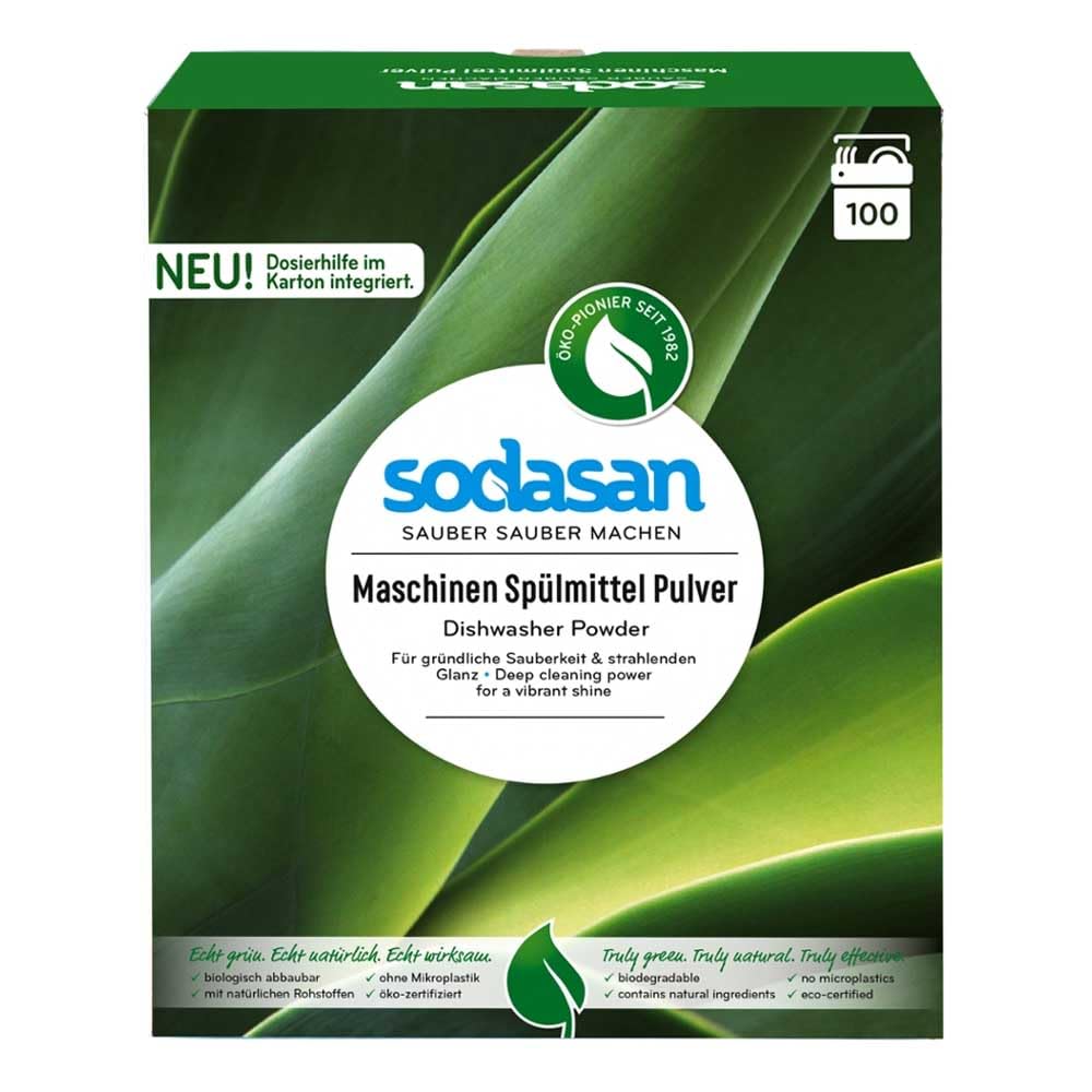 Sodasan Maschinenspülmittel, Karton, 1,5Kg