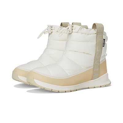 The North Face Kids ThermoBalltm Pull On Waterproof (Youth) Kids Shoes White Dune/Gravel