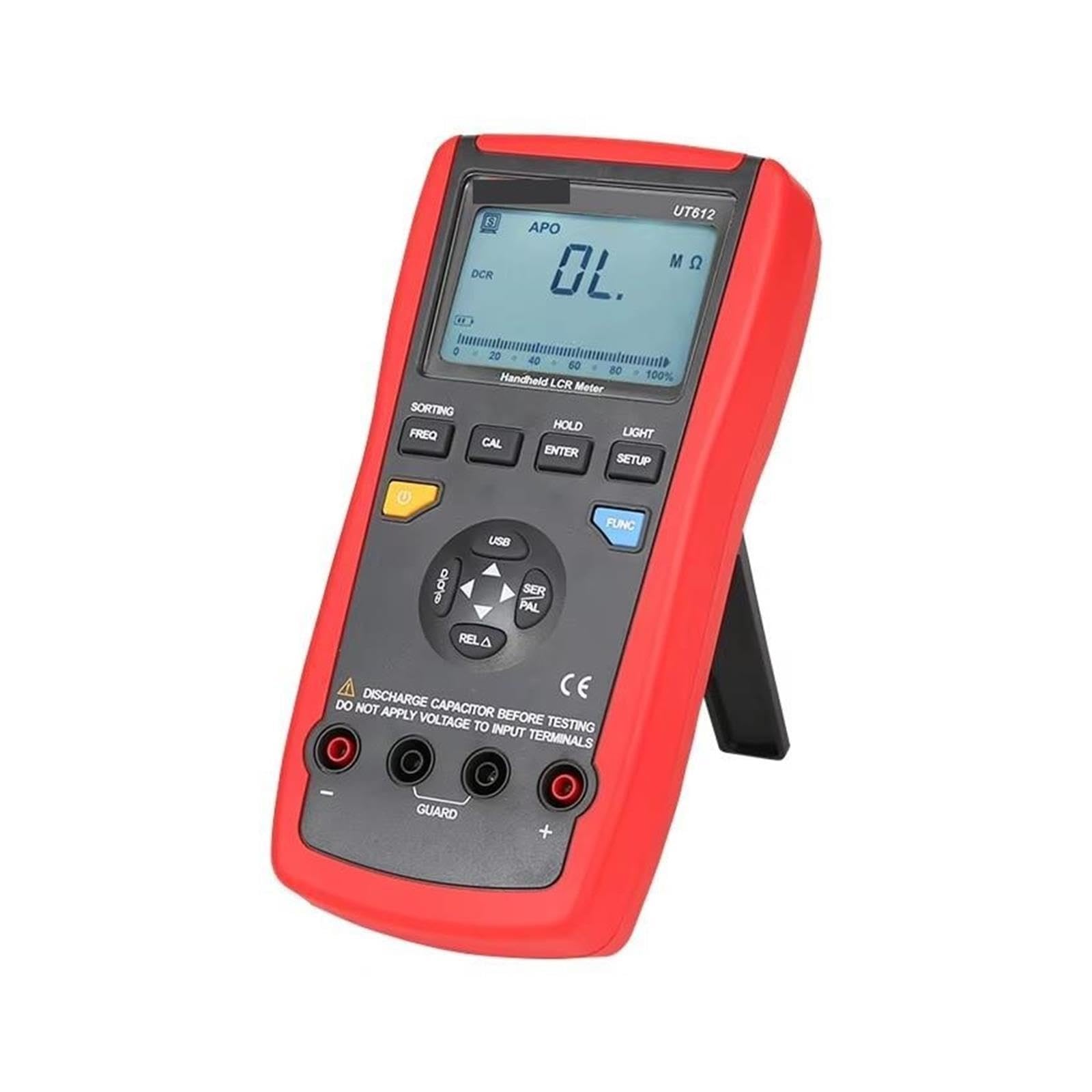 Il Misuratore LCR UT612 Può Essere Utilizzato Nelle Linee Di Produzione, Nell'ispezione Dei Componenti E Nella Manutenzione Elettronica