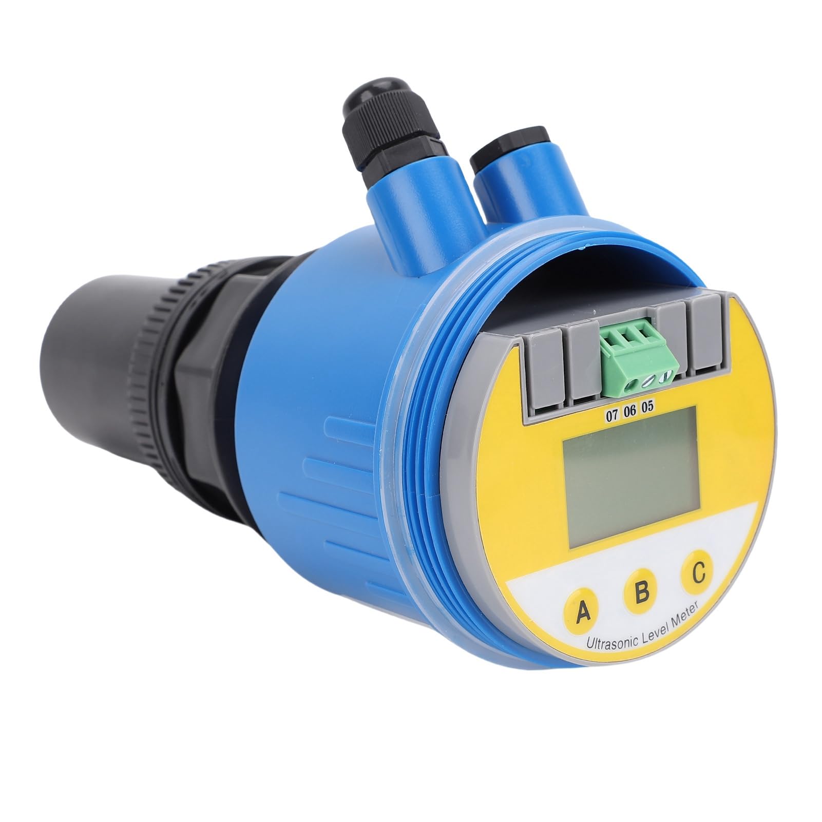Miernik 666RP 0 10m DC24V IP65 z 4 Wyjściami 20mA Wyświetlacz LED do Monitorowania Cieczy w ściekach/energii/górnictwie