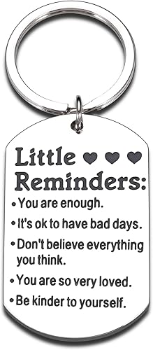 Artículos esenciales para la habitación del dormitorio, suministros de regreso a clases, llavero inspirador para el primer día de escuela, regalos