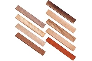 OLYCRAFT 9 Pcs 9 Colors Hair Carving Pen Wood Blanks, Unfinished DIY...