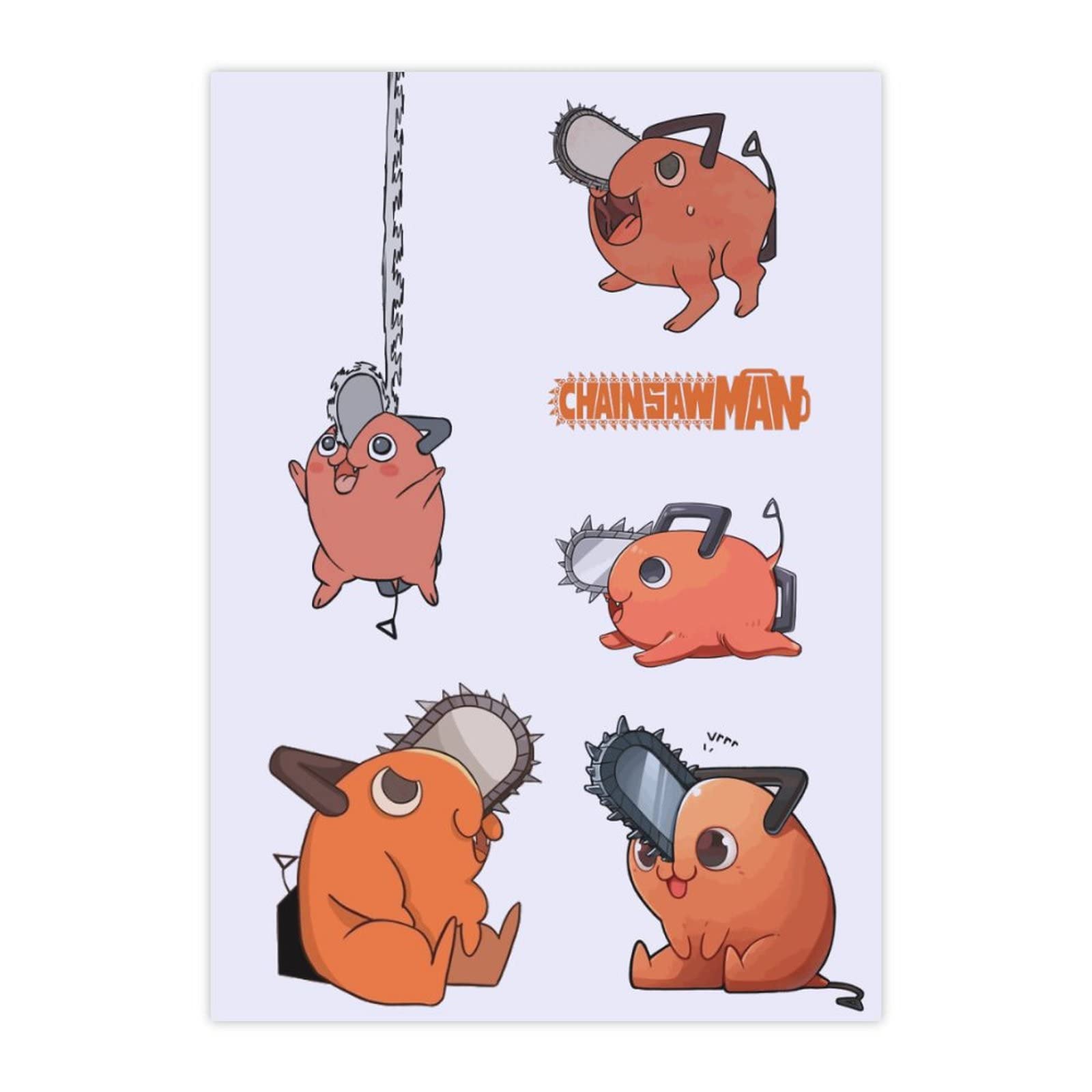 Amazon.co.jp: 防水ステッカーセット チェンソーマン ポチタ