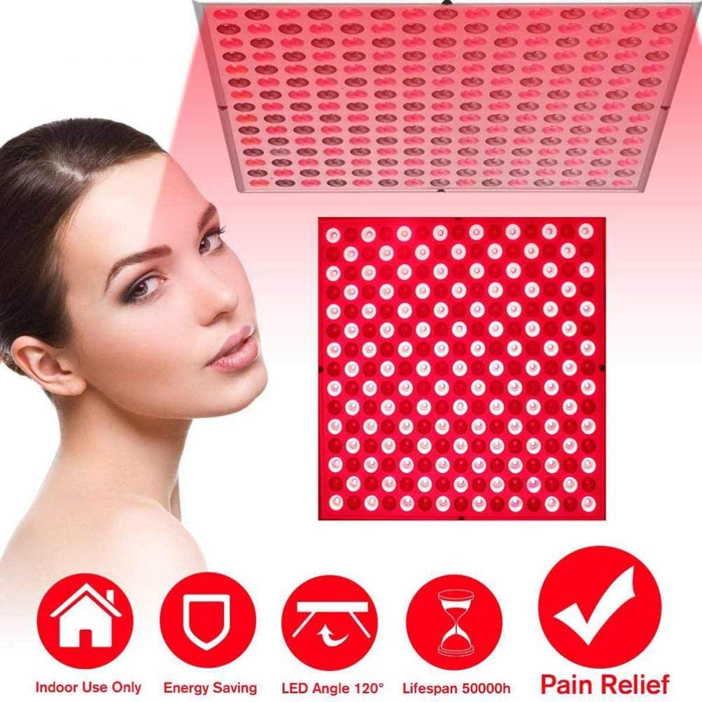 Red Led Light Therapy, Panel Cabeza Floormassage de calefacción para la reparación de la piel del problema y los músculos para aliviar el dolor