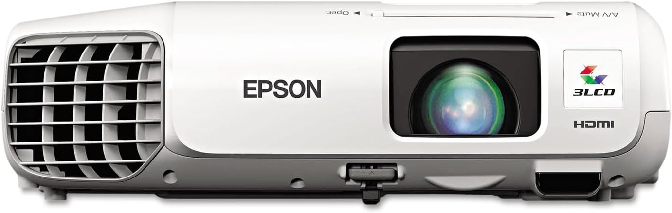 Epson V11H682020 LCD Projector, PowerLite 965H,White