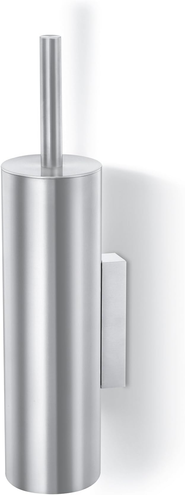 ZACK ESCOBILLA WC PARED H.40 CM, Silver