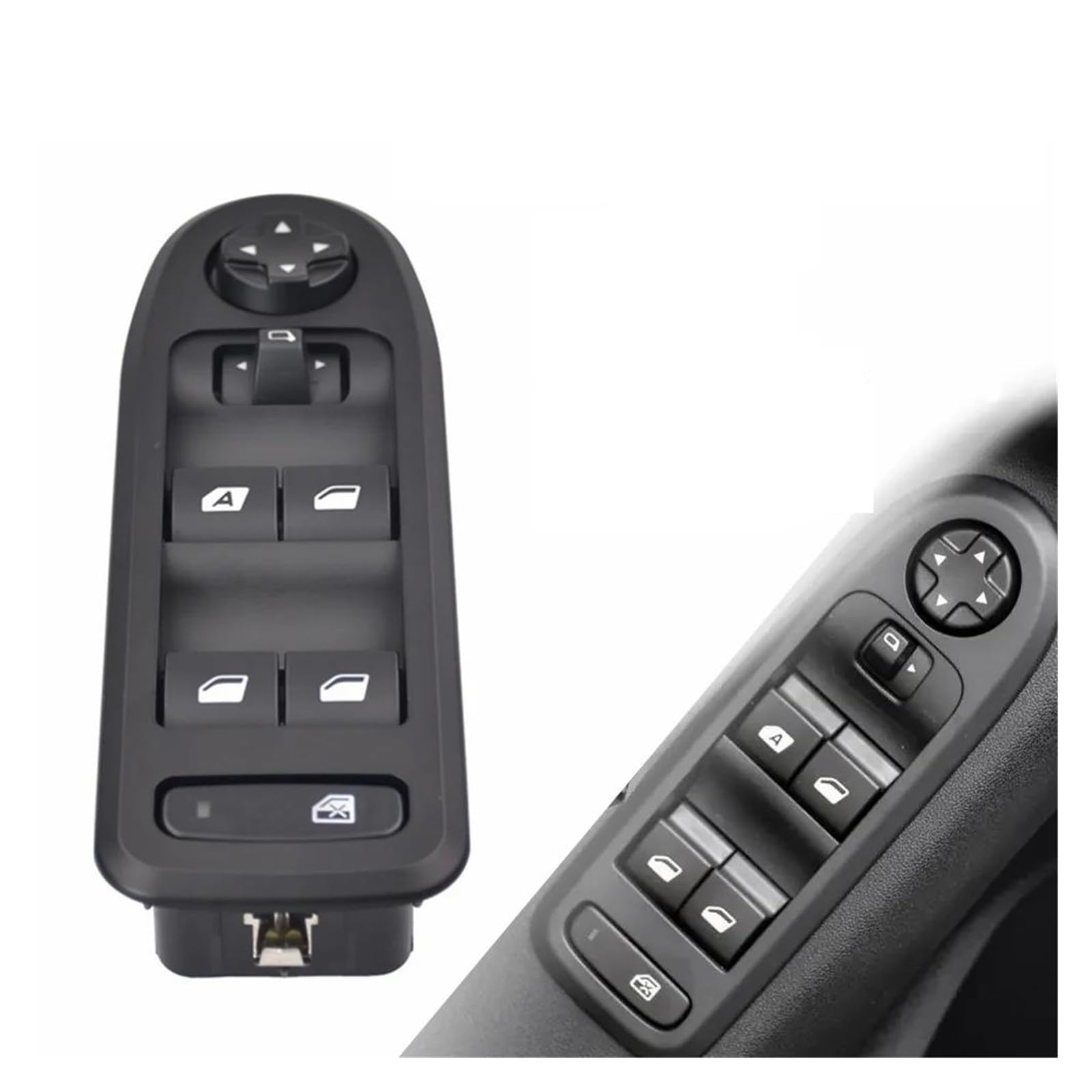 KSTE Interruttore Alzacristallo Elettrico 96401469XT Per Citroën C2, C3 E Peugeot 1007
